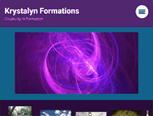 Tablet Screenshot of krystalynformations.com